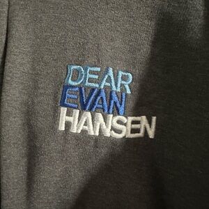 Full Zip Dear Evan Hansen official broadway tour merch